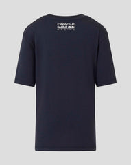 Red Bull Racing F1 Kid's Max Verstappen Small Logo T-Shirt - Youth Navy