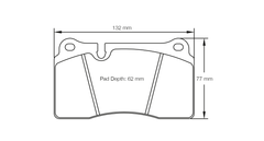 Pagid Race Pad Set 4906 RSC1 Ferrari