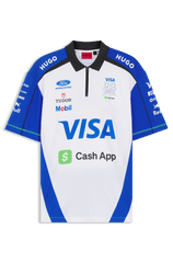 Visa Cash App RB F1 2026 Men's Team Polo Shirt - White