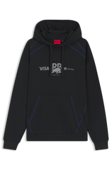Visa Cash App RB F1 Fanwear Pullover Hoodie  - Black/Beige