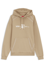 Visa Cash App RB F1 Fanwear Pullover Hoodie  - Black/Beige