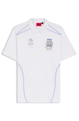 Visa Cash App RB F1 Men's Fanwear Polo Shirt - Black/White