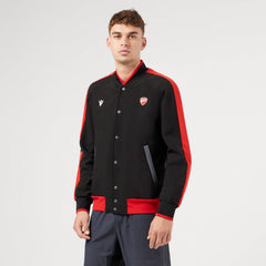 Ducati x Macron Men's Warmup College Jacket  - Black