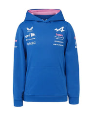 Alpine Racing F1 2026 Kids Team Hoodie - Youth Lapis Blue