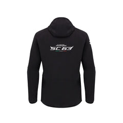 Automobili Lamborghini SC63 Hypercar Men's Team Rain Jacket - Black