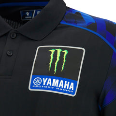 Monster Energy Yamaha Men's Fan Gear Polo Shirt - Black