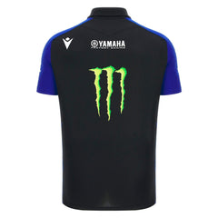 Monster Energy Yamaha 2026 Men's Team Replica Polo Shirt - Black