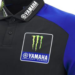Monster Energy Yamaha 2026 Men's Team Replica Polo Shirt - Black