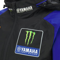 Monster Energy Yamaha  Men's Team Rain Jacket - Black