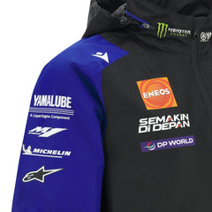 Monster Energy Yamaha  Men's Team Rain Jacket - Black