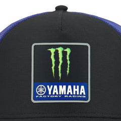 Monster Energy Yamaha 2026 Team Trucker Hat - Black/Blue
