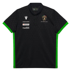 Automobili Lamborghini Squadra Corse 2026 Kids Team Polo Shirt - White/Black