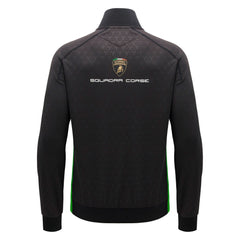 Automobili Lamborghini Squadra Corse 2026 Women's Full Zip Sweatshirt - Black