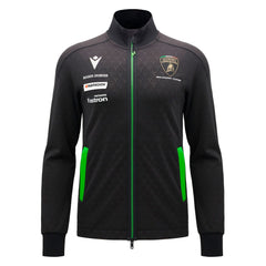 Automobili Lamborghini Squadra Corse 2026 Women's Full Zip Sweatshirt - Black