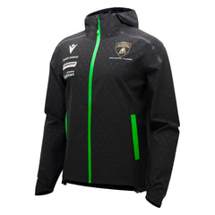 Automobili Lamborghini Squadra Corse 2026 Men's Rain Jacket - Black