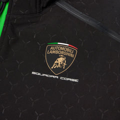 Automobili Lamborghini Squadra Corse 2026 Kids Softshell Jacket - Black