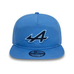 Alpine Racing F1 New Era Chain Stich Golfer Hat - Blue