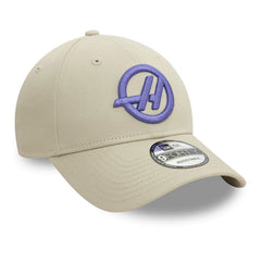 Haas Racing F1 New Era 9Forty Seasonal Baseball Hat - Beige