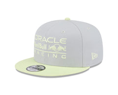 Red Bull Racing F1 New Era 9fifty 2T Color Flat Brim Gray Hat - Navy/Purple/Yellow Trim