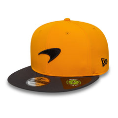 McLaren Racing F1 New Era 9Fifty Sustainable Flat Brim Hat - Papaya