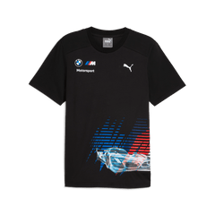 BMW Motorsports Men's USA Race T-Shirt- Black