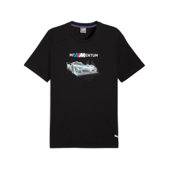 BMW Motorsports Men's Momentum Graphic T-Shirt- Black