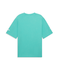 Formula 1 Tech Collection F1 Miami GP Pitstop T-Shirt - Puma White/Aquatic