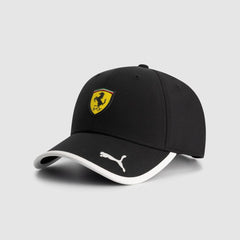 Scuderia Ferrari F1 Kids Puma Classic Hat - Youth Dark Cherry/Puma Black