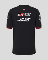 Haas Racing F1 2026 Kids Team Set Up T-Shirt - Youth Black