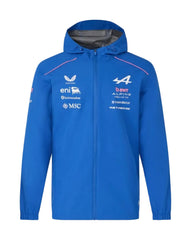 Alpine Racing F1 2026 Team Rain Jacket - Lapis Blue