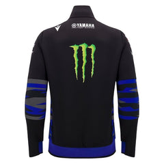 Monster Energy Yamaha 2025 Men's Team Replica Full Zip Sweatshirt - Black