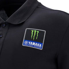 Monster Energy Yamaha Men's Travel Polo Shirt - Black