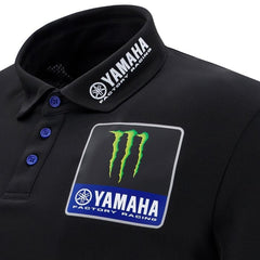 Monster Energy Yamaha Men's Fan Gear Polo Shirt - Black