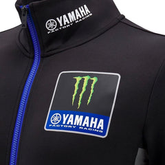 Monster Energy Yamaha Men's Fan Gear Full Zip Sweatshirt - Black