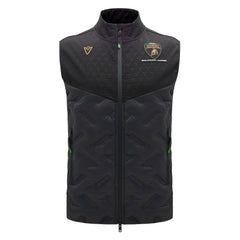 Automobili Lamborghini Squadra Corse 2026 Men's Padded Vest - Black