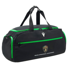 Automobili Lamborghini Squadra Corse Gym/Duffel Bag- Black