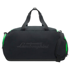 Automobili Lamborghini Squadra Corse Gym/Duffel Bag- Black