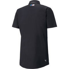 BMW Motorsports Men's Team Button Down Shirt- Gray