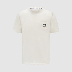 Ayrton Senna Seasonal T-Shirt - White/Blue