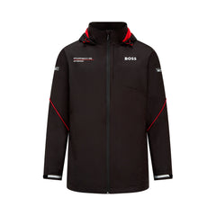 Porsche Motorsports Team Rain Jacket - Black