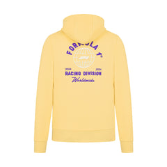 Formula 1 Tech Collection F1 "Racing Division Worldwide' Hoodie - Yellow/Pink