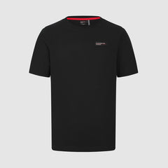 Porsche Motorsport Logo T-Shirt  - Black/White