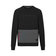 Porsche Motorsport Utility Crew Sweatshirt - Black