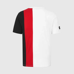 Porsche Motorsport Men's Stripe T-Shirt  - White/Black