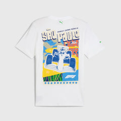 Formula 1 Tech Collection F1 Men's Brazil GP T-Shirt - White