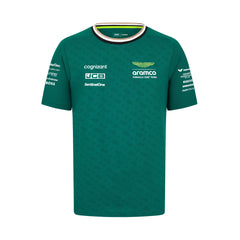 Aston Martin F1 Fernando Alonso Team T-Shirt - Green