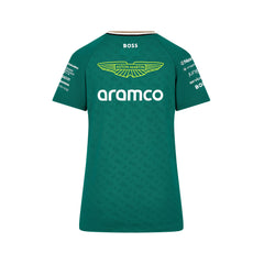 Aston Martin F1 Women's Team T-Shirt - Green