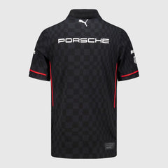 Porsche Motorsport Men's Team Polo Shirt - Black