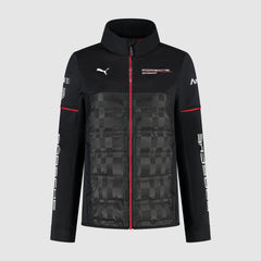 Porsche Motorsport Women's Team Hybrid Jacket - Black