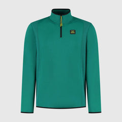 Aston Martin F1 Tech Men's 1/4 Zip Sweater - Green